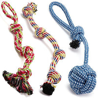 Pacific Pups Products - Juguetes de Cuerda para perro, para masticadores agresivos, juego de 11 juguetes para perros casi indestructibles, juguetes de cuerda - BESTMASCOTA.COM