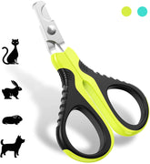 JOFUYU - Cortaúñas y recortadora de uñas para gatos, versión 2020, cortadora de uñas profesional para mascotas, cortadora de garras, mejor cortadora de garras de gato afilado, seguro - BESTMASCOTA.COM