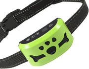 Collar para perro sin ladridos con detección inteligente de vibración y golpes inofensivos – Dispositivo recargable antiladridos para perros pequeños, medianos y grandes - BESTMASCOTA.COM