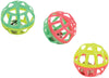 Zanies de plástico entramado bolas Cat Toy Canister, 50-Pack - BESTMASCOTA.COM