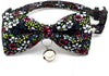 PetFavorites - Collar con pajarita para gato con campana - Accesorio para ropa de cachorro y gatito con flores, ajustable y hecho a mano. - BESTMASCOTA.COM