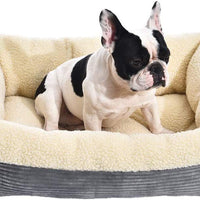 AmazonBasics cama para mascotas con calentamiento - BESTMASCOTA.COM