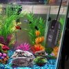 MQ - Calentador sumergible para acuario, 25-200 W, con pantalla LED digital y controlador de termostato externo, para tanque de peces de 3-60 galones - BESTMASCOTA.COM