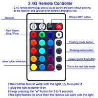 COODIA Parasol de Acuario Iluminación Cambio de Color Control Remoto Regulable RGBW Luz LED para Acuario/Tanque de Peces, Extensible (para Agua Fresca y Salada) - BESTMASCOTA.COM