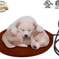 Warmstore - Calentador de camas para perro, almohadilla de calor eléctrica para gatos, impermeable, ajustable, resistente a masticar, cable de acero, suave funda extraíble - BESTMASCOTA.COM