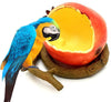 Pxlucky - Comedero para pájaros, cuenco para comida de pájaros, taza para loros pequeños, cacatúas, hámster, pequeño animal, recipiente para agua potable para pájaros, jaula de accesorios - BESTMASCOTA.COM