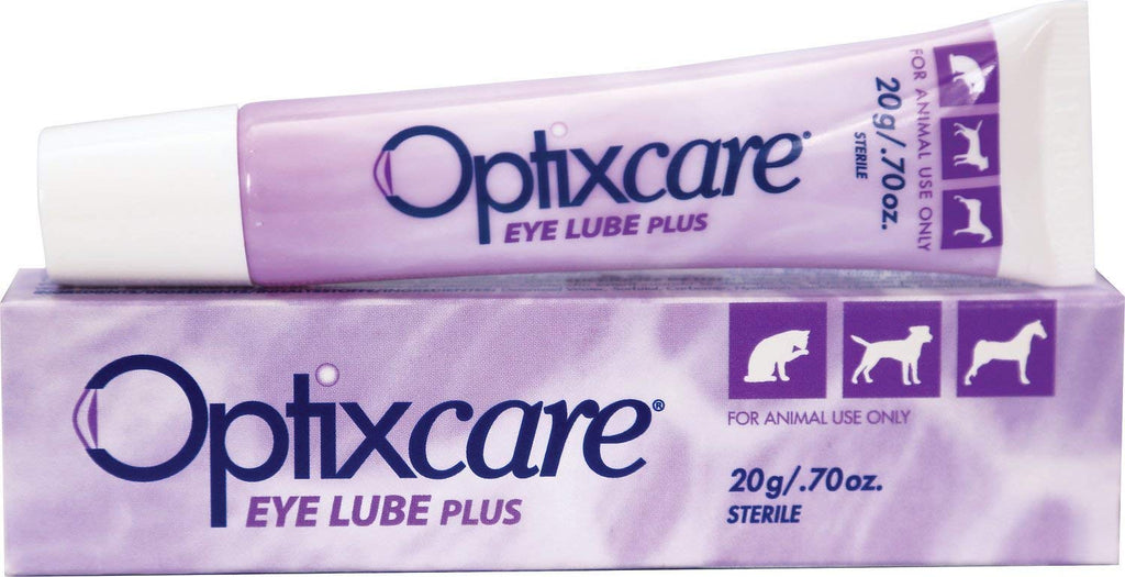 Optixcare Eye Lube Plus, 20gm 0.71 oz Líquido lubricante para ojos, NA - BESTMASCOTA.COM