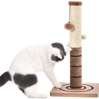 Pawz Road Cat Scratching Post Cat Juguetes interactivos – Poste extra y bola de peligro incluido– 22 pulgadas - BESTMASCOTA.COM