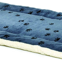 Cama reversible para mascota, diseño en lana para perro o gato - BESTMASCOTA.COM