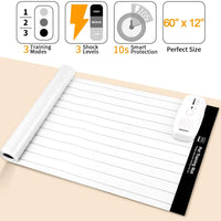morpilot Pet Training Mat, Scat Mat for Cats Dogs, 60 x 12 Inches Pet Shock Mat with 9V Battery, 3 Training Modes, Smart Protection System, Repellent Mat Keep Pets Off Furniture Couch Sofa, Upgraded - BESTMASCOTA.COM