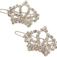 PET SHOW Corona Rhinestone Niñas Mascota Gato Perro Clips de pelo Accesorios de aseo - BESTMASCOTA.COM