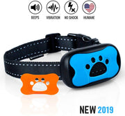 Collar para perros con corteza – detiene a los perros ladridos rápidamente! Dispositivos seguros anti ladridos Collares de control de entrenamiento, disuasorio para mascotas pequeñas, medianas y grandes. Sin golpes, mando a distancia o citronela. Disposit - BESTMASCOTA.COM