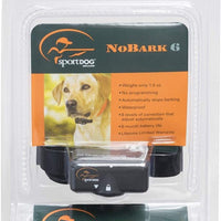 SportDOG Brand NoBark 6, collar para controlar los ladridos impermeable con 6 niveles de descargas, no requiere programación - BESTMASCOTA.COM