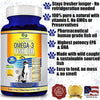 Snappies Petcare Omega 3 aceite de pescado para perros y gatos – Wild Islandic Natural sin olor líquido aceite de pescado Pet Suplemento con vitamina E – más EPA y DHA que el aceite de salmón para una nutrición óptima/salud - BESTMASCOTA.COM