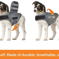 Thunder Anxiety Dog Jacket Over Excitement Shirt (L(41-64lbs)) - BESTMASCOTA.COM