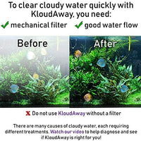 KloudAway Acuario Acuario Acuario Acuario Acuario Clarifier – Limpia el agua nublada Clarifier Acuario Acuario Acuario de Acuario de Peces, Fabricado en Estados Unidos - BESTMASCOTA.COM