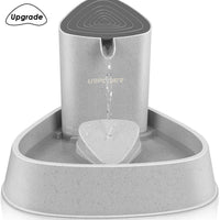 Fuente para mascotas URPOWER, fuente automática actualizada para gato, fuente de agua para perro, gato, dispensador de agua, ajuste de flujo de agua ajustable, fuente para gatos, perros, mascotas - BESTMASCOTA.COM