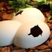 catyou reptil cueva, ocultable reptil tanque decoración (aspecto de huevo) - BESTMASCOTA.COM
