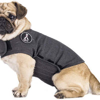X@HE - Chaleco de alivio de ansiedad para perro, chaleco para mantener la comodidad, chaleco para perros de talla XS, M, L, XL, azul marino, gris, rosa, rojo y camuflaje - BESTMASCOTA.COM