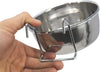 Bonka 800116 Acero Inoxidable 30 oz Jaula Coop gancho taza pájaro perro Alimentación Animal agua Tazón - BESTMASCOTA.COM