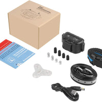 Collar de corteza de perro Casfuy actualizado – IP67 resistente al agua recargable 5 sensibilidad, collar antiladridos con vibración de pitido seguro golpes y sin choque para perros pequeños y medianos grandes (8 – 120 libras) - BESTMASCOTA.COM