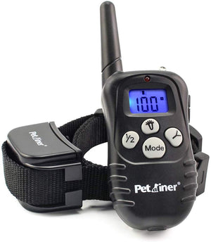 Petrainer PET998DRU Collar de entrenamiento para perro con collar de choque remoto para perros, collar de corteza con vibración de pitido, collar eléctrico para perro, rango de control remoto de 1000 pies - BESTMASCOTA.COM