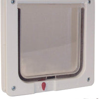 Cat Flap Puerta con cierre de 4 Way Pet Puerta - BESTMASCOTA.COM