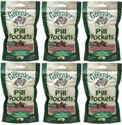 Greenies Salmón Gato píldora bolsillos bolsas de 9,6 oz (6 x 1,6 oz) - BESTMASCOTA.COM