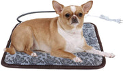 ubei Pet Electric Heating Pad para perros Impermeable Calentamiento  ajustable con Masticar resistente Cable de acero flor color 17.7"x17.7" - BESTMASCOTA.COM