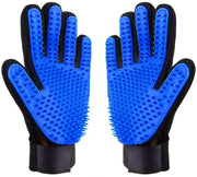 AUBBC - Guantes de aseo para mascotas, 5 unidades, 259 suaves, con 1 cepillo de dientes de doble cabeza, 2 cepillos de dientes de dedo, 1 juguete de cuerda, herramienta de desenredado para gatos y perros - BESTMASCOTA.COM