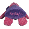 HuggleHounds - Juguete de peluche chirriante para perros con nudos para masticadores agresivos - BESTMASCOTA.COM