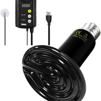 Simple Deluxe 150W Infrarrojos de Cerámica Reptil Bombilla de Calor Combo para Amphibian Pet - BESTMASCOTA.COM