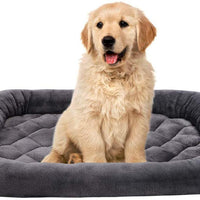 EMME - Cama acolchada de franela para mascotas, para todas las estaciones, felpa para perros y gatos - BESTMASCOTA.COM
