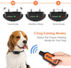 Collar de entrenamiento para perros, 2019 con 3 modos de entrenamiento, pitido, vibración y golpes, rango de control remoto de hasta 1600 pies, recargable e impermeable IPX7, 0-16 niveles de choque - BESTMASCOTA.COM