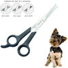 Chibuy Tijeras profesionales de aseo para mascotas con punta redonda de acero inoxidable cortador de ojos para perros y gatos, herramienta de aseo profesional, tamaño 6.70 pulgadas x 2.6 pulgadas x 0.43 pulgadas - BESTMASCOTA.COM