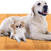 JoicyCo - Colchoneta para cama de perro, 27.5/36/42/47 pulgadas, lavable, antideslizante - BESTMASCOTA.COM
