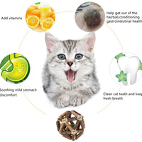 Deyace - Juego de 2 palos de gato, bolas de lana interactivas reemplazables, bolas de gato, pelotas de gato, juguetes divertidos para gatos, pelotas de gato, juguetes para perseguir a los gatos, 2 unidades - BESTMASCOTA.COM