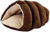 SPOT Ethical Pets Sleep Zone cueva de cachorro – 22 pulgadas Chocolate – Cama para mascotas para gatos y perros pequeños – Atractiva, duradera, cómoda, lavable - BESTMASCOTA.COM