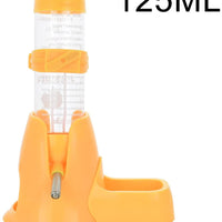 Guardians - Botella de agua para hámster, botella de agua automática para mascotas con contenedor de alimentos, base para choza, para colgar, botellas de alimentación de agua, dispensador automático para animales pequeños - BESTMASCOTA.COM