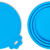 SACRONS-Can Covers/Universal Silicone Can Lids for Pet Food Cans/Fits Most Standard Size Dog and Cat Can Tops/100% FDA Certified Food Grade Silicone & BPA Free - BESTMASCOTA.COM