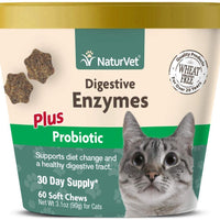 NaturVet Digestive Enzymes Cat Supplement - BESTMASCOTA.COM