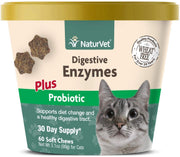 NaturVet Digestive Enzymes Cat Supplement - BESTMASCOTA.COM