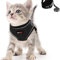 Kamots Beauty - Arnés y correa ajustables para perro y gato, malla suave con correa reflectante para pasear a mascotas pequeñas - BESTMASCOTA.COM