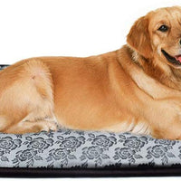RIOGOO Pet Heating Pad Large, Dog Cat Electric Heating Pad Indoor Waterproof Adjustable Warming Mat with Chew Resistant Steel Cord - BESTMASCOTA.COM