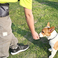 Vivaglory - Bolsa de regalo para perros con manos libres y cintura ajustable y dispensador de bolsas de residuos para perros, 2 maneras de llevar - BESTMASCOTA.COM