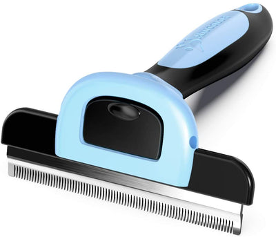 MIU COLOR Pet Deshedding Brush, Professional Grooming Tool, Effectively Reduces Shedding by Up to 95% for Short Hair and Long Hair Cats(4-inch Length Comb) - BESTMASCOTA.COM