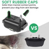 FunniPets collar de entrenamiento para perro, de rango de 2600ft de longitud collar de choque impermeable para 2 perros con 4 modos de entrenamiento ligero estático vibración pitido - BESTMASCOTA.COM