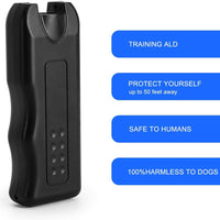 APlus+ repelente de perro de mano, disuasorio ultrasónico de infrarrojos, tapón de corteza + entrenamiento de perro de buen comportamiento - BESTMASCOTA.COM