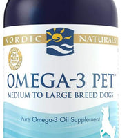 Nordic Naturals Omega 3 Pet – Aceite de pescado líquido para gatos y perros, Omega-3s, EPA y DHA apoya la piel, abrigo, articulaciones y salud general, en forma de triglicéridos para una absorción óptima, 2 onza - BESTMASCOTA.COM