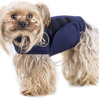 X@HE - Chaleco de alivio de ansiedad para perro, chaleco para mantener la comodidad, chaleco para perros de talla XS, M, L, XL, azul marino, gris, rosa, rojo y camuflaje - BESTMASCOTA.COM